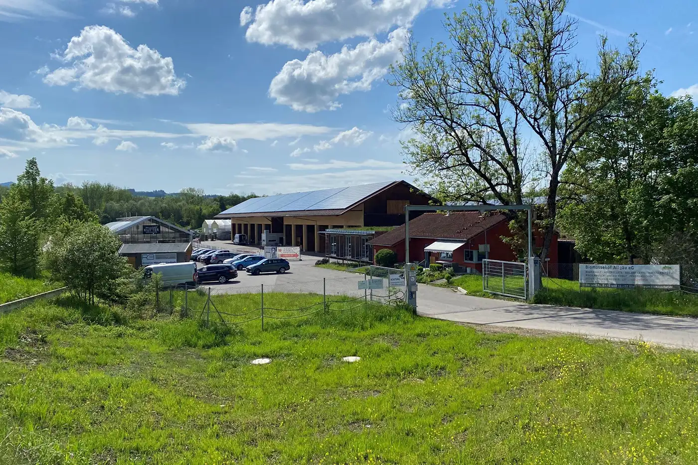 biomassehof allgäu gelände