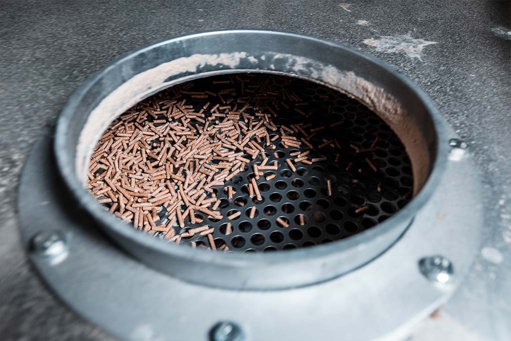 holzpellets produktion sortieren